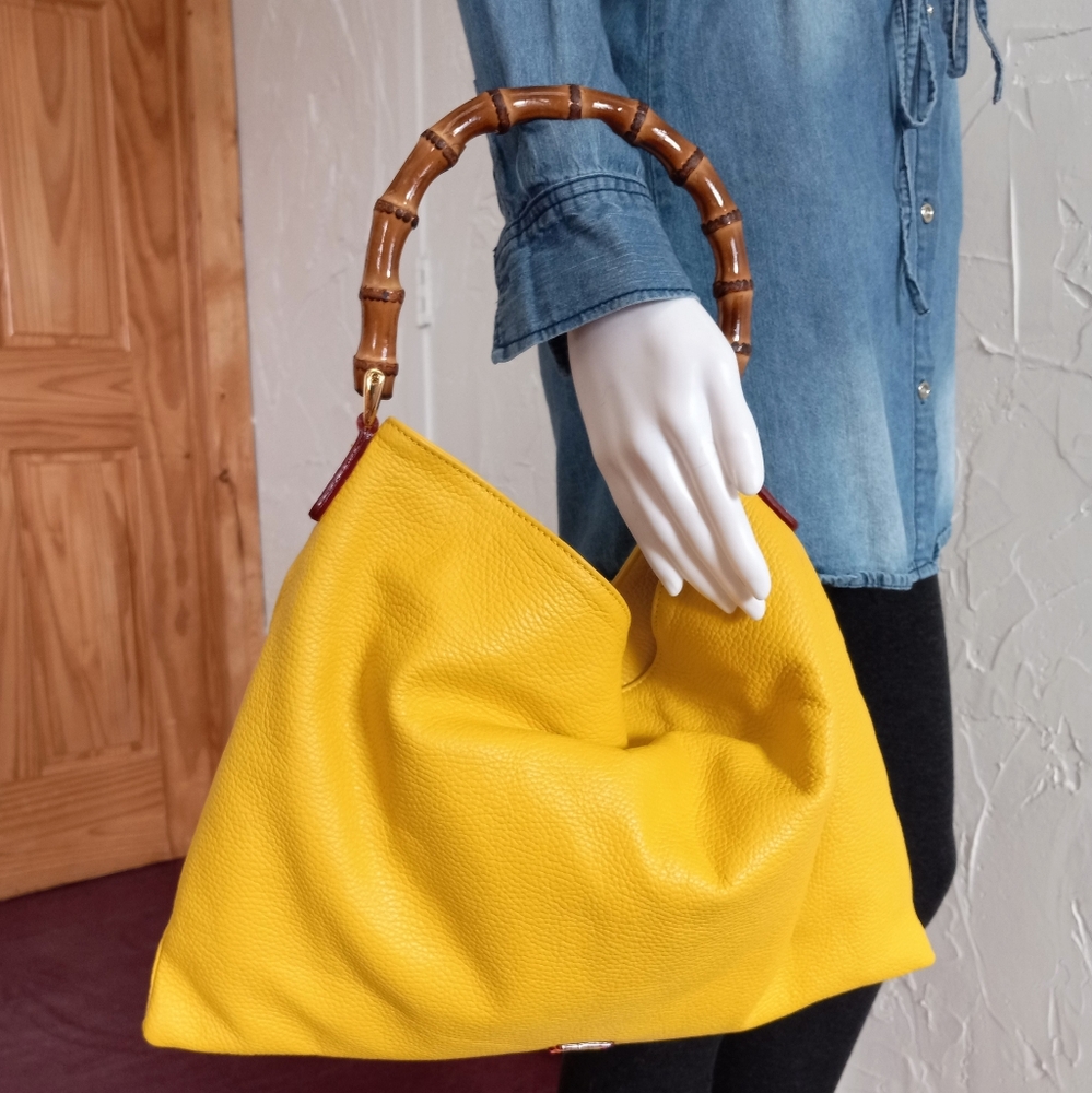 Frances Valentine Muriel bag, Canary Yellow - Picture 14 of 14